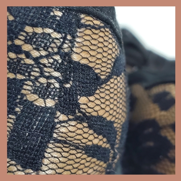 Lace & bow platform heels - Picture 6 of 10